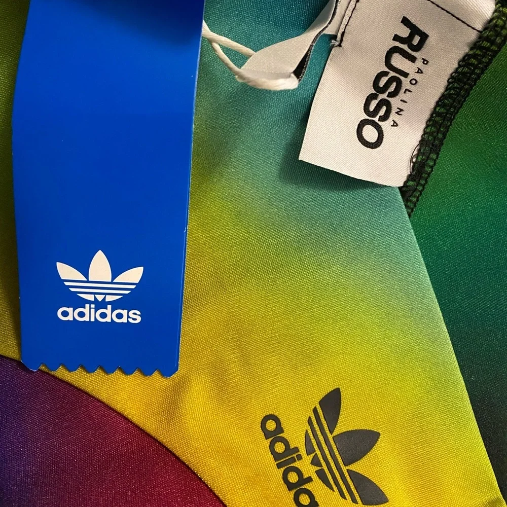 ADIDAS ORIGINALS PAOLINA RUSSO BIKER CYCLING SHORTS HIGH RISE